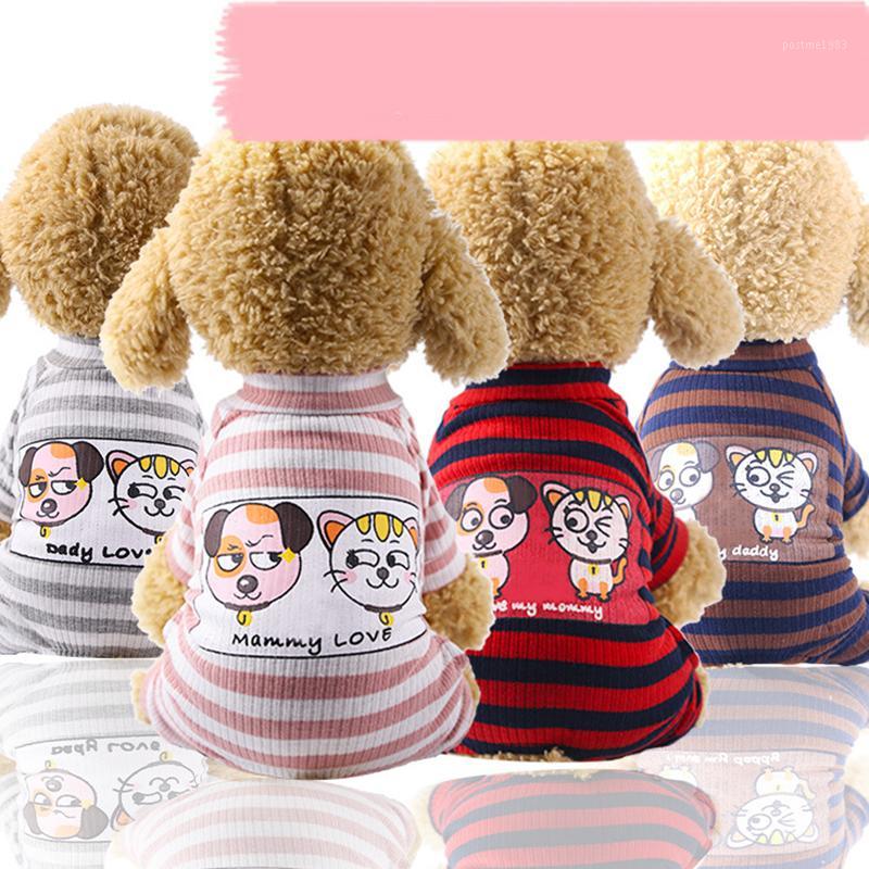 Cute Pet Clothes Striped Dog Clothing Soft Couple Models Cat Clothes Stretch Pet T-shirt Cat Costume Small Dog Pajamas1, Pink
Cute Pet Clothes Striped Dog Clothing Soft Couple Models Cat Clothes Stretch Pet T-shirt Cat Costume Small Dog Pajamas1, Pink