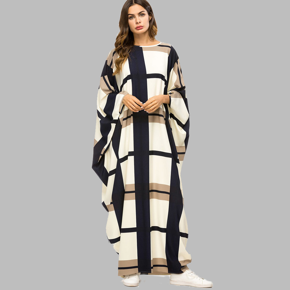 2021 Women Plus Size Dress Long Autumn Fashion Block Lady Pullover Straight Line Pulley Casual Young Muslim African Drg5, White
2021 Women Plus Size Dress Long Autumn Fashion Block Lady Pullover Straight Line Pulley Casual Young Muslim African Drg5, White