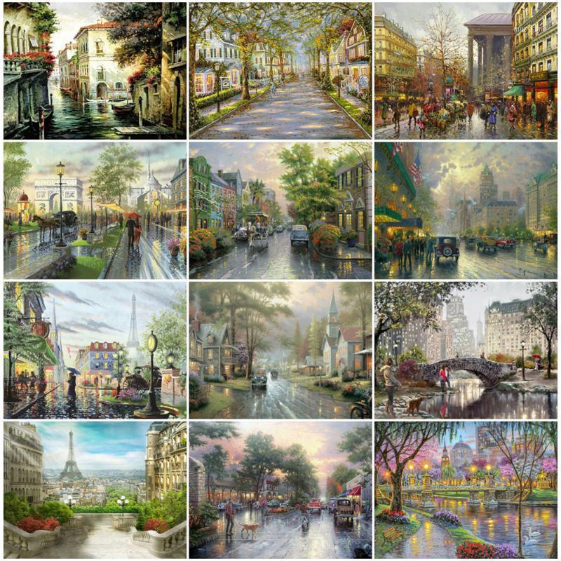 EverShine 5D Diamond Painting Street Full Square Diamond Embroidery City Landscape Rhinestone Mosaic New Arrival Home Decor1
EverShine 5D Diamond Painting Street Full Square Diamond Embroidery City Landscape Rhinestone Mosaic New Arrival Home Decor1