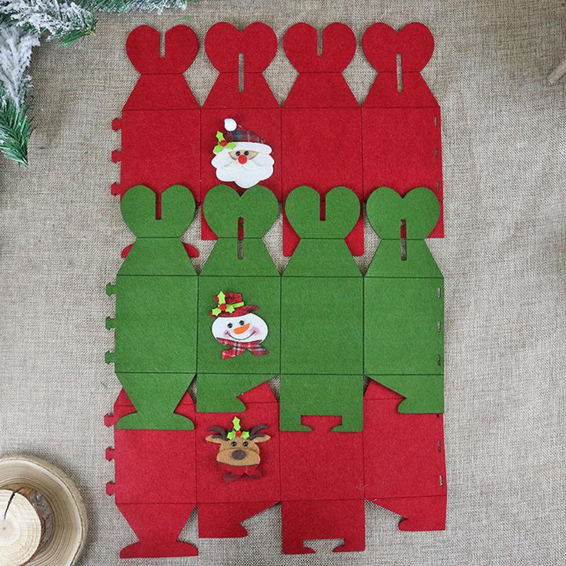 1/3pcs Christmas Gift Bag Folding Apple Gift Bag Creative Non-woven for Christmas Party New Year Candy Decoration
1/3pcs Christmas Gift Bag Folding Apple Gift Bag Creative Non-woven for Christmas Party New Year Candy Decoration