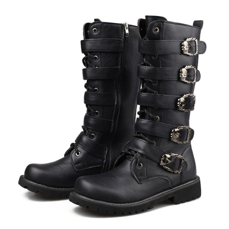 2020 More Zero Men High Combat Metal Mid Male Calf Boots Rentals to Men's Shoes Rock 8kj2, Black
2020 More Zero Men High Combat Metal Mid Male Calf Boots Rentals to Men's Shoes Rock 8kj2, Black