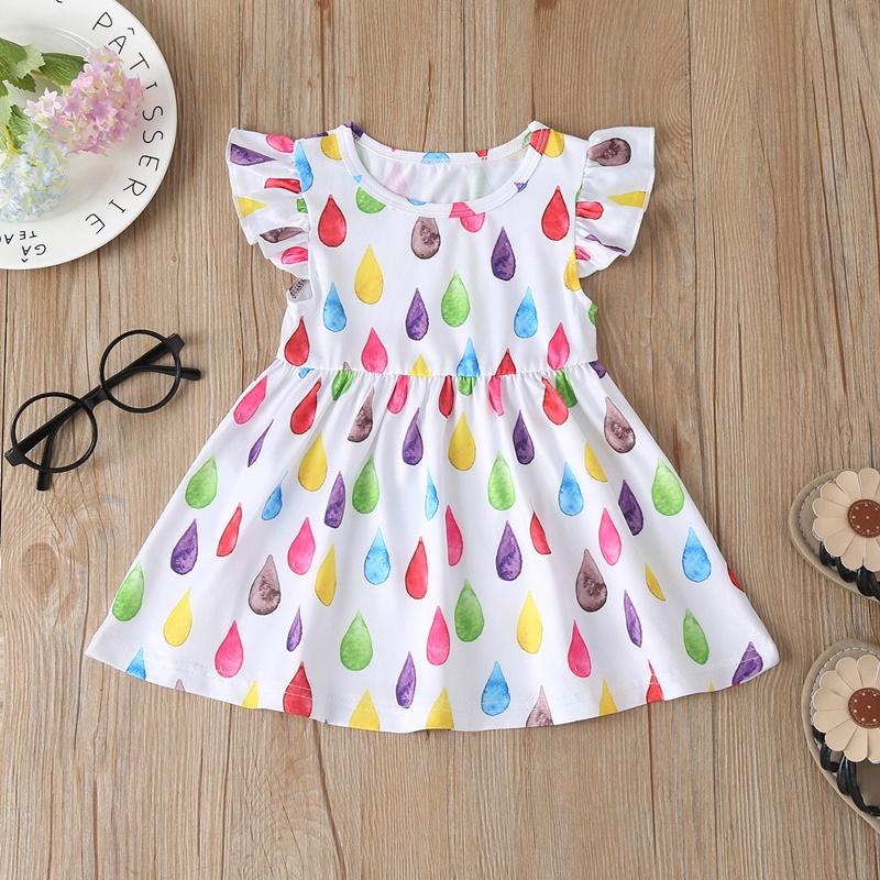 2020 New Summer Baby Girls Dress Toddler Girls Princess Dress Kids Baby Party Wedding Flying Sleeve Colorful Raindrop Dresses, Jk00279-wt
2020 New Summer Baby Girls Dress Toddler Girls Princess Dress Kids Baby Party Wedding Flying Sleeve Colorful Raindrop Dresses, Jk00279-wt