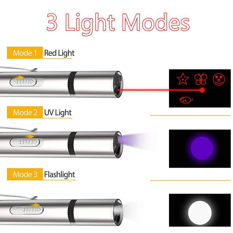 Pet Toy Usb Rechargeable 3 In 1 Funny Cat Chaser Stick Mini Flashlight Red Led Laser Pointer Funny Cat Pen Pet jllROx
Pet Toy Usb Rechargeable 3 In 1 Funny Cat Chaser Stick Mini Flashlight Red Led Laser Pointer Funny Cat Pen Pet jllROx