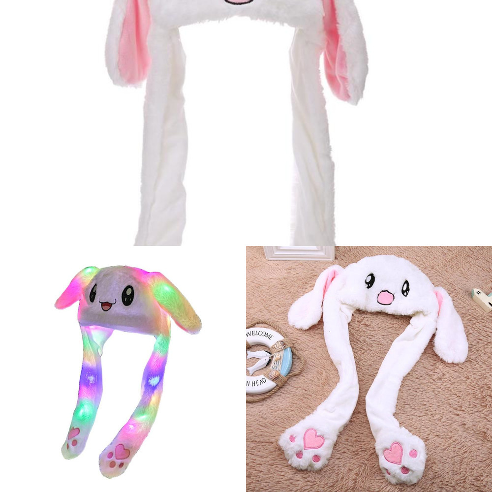 Props Photography Hats Baby Kids Cartoon Airbags Luminescence Lovely Strange Plush Moving Ears Rabbit Toys 4AY6
Props Photography Hats Baby Kids Cartoon Airbags Luminescence Lovely Strange Plush Moving Ears Rabbit Toys 4AY6