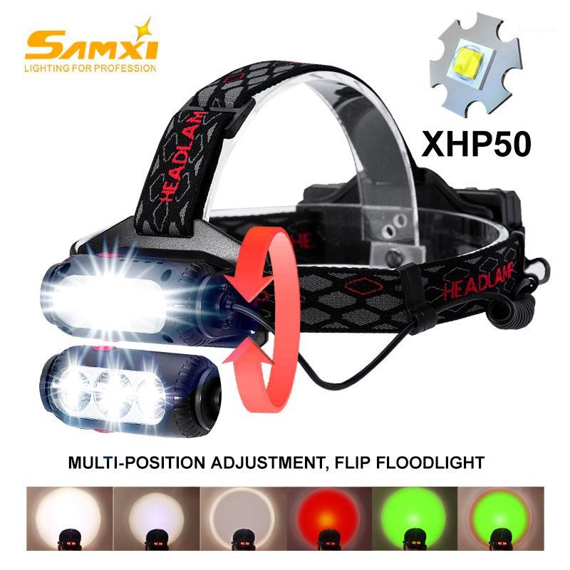 Rotating Multifunctional USB Rechargeable LED Headlamp Bright Light Headlights 3 Colors Sources head lantern Fishing Head lamp1
Rotating Multifunctional USB Rechargeable LED Headlamp Bright Light Headlights 3 Colors Sources head lantern Fishing Head lamp1