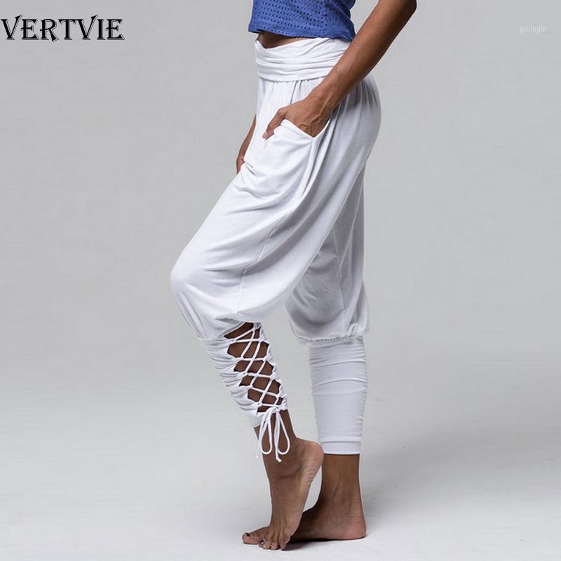 VERTVIE 2020 Yoga Pilates Pants Women Soft Solid Lace Up Jogger Harem Pants Gym Fitness Loose Bandage High Waist Pocketed Pant1, Gray
VERTVIE 2020 Yoga Pilates Pants Women Soft Solid Lace Up Jogger Harem Pants Gym Fitness Loose Bandage High Waist Pocketed Pant1, Gray