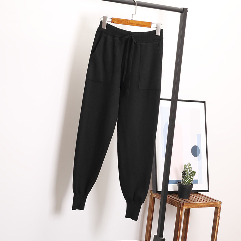 2021 New Casual Harem Loose for Women Knitted Pants Autumn Winter Solid Color Sweater Trousers with Pockets Dw18, Coffice
2021 New Casual Harem Loose for Women Knitted Pants Autumn Winter Solid Color Sweater Trousers with Pockets Dw18, Coffice