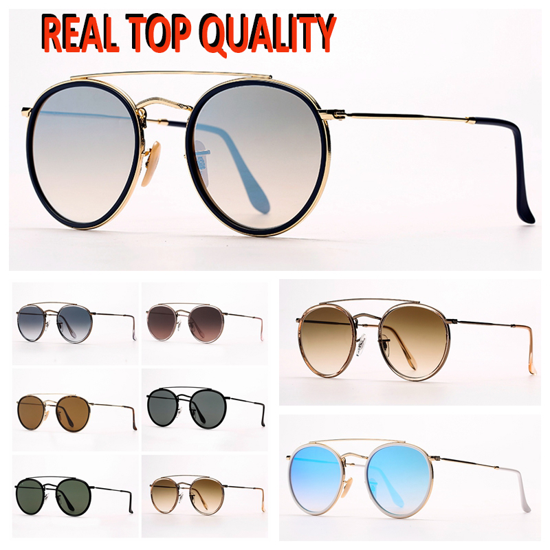 Mens Fashion Sunglasses Womens Sunglasses Alloy Metal Round Ladies Mirror Sun Glass with High Quality Leather Case and Retail Package
Mens Fashion Sunglasses Womens Sunglasses Alloy Metal Round Ladies Mirror Sun Glass with High Quality Leather Case and Retail Package