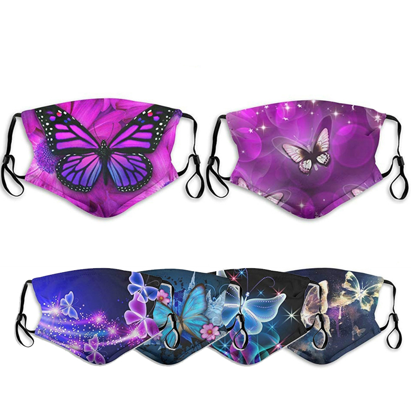 Designer face mask fashion cotton Butterfly Print reusable adult Adjustable soft breathable anti dust fog mouth masks
Designer face mask fashion cotton Butterfly Print reusable adult Adjustable soft breathable anti dust fog mouth masks