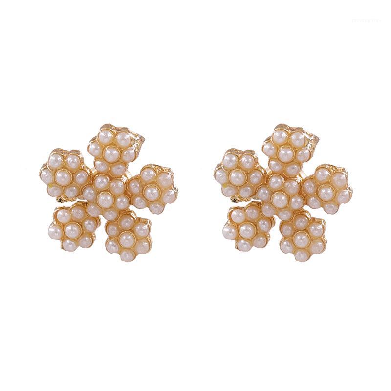 Korean Small Flower Pearl Crystal Stud Earring Cute Lady Elegant Earrings Women Fashion INS Girls New Design Jewelry Brincos1
Korean Small Flower Pearl Crystal Stud Earring Cute Lady Elegant Earrings Women Fashion INS Girls New Design Jewelry Brincos1