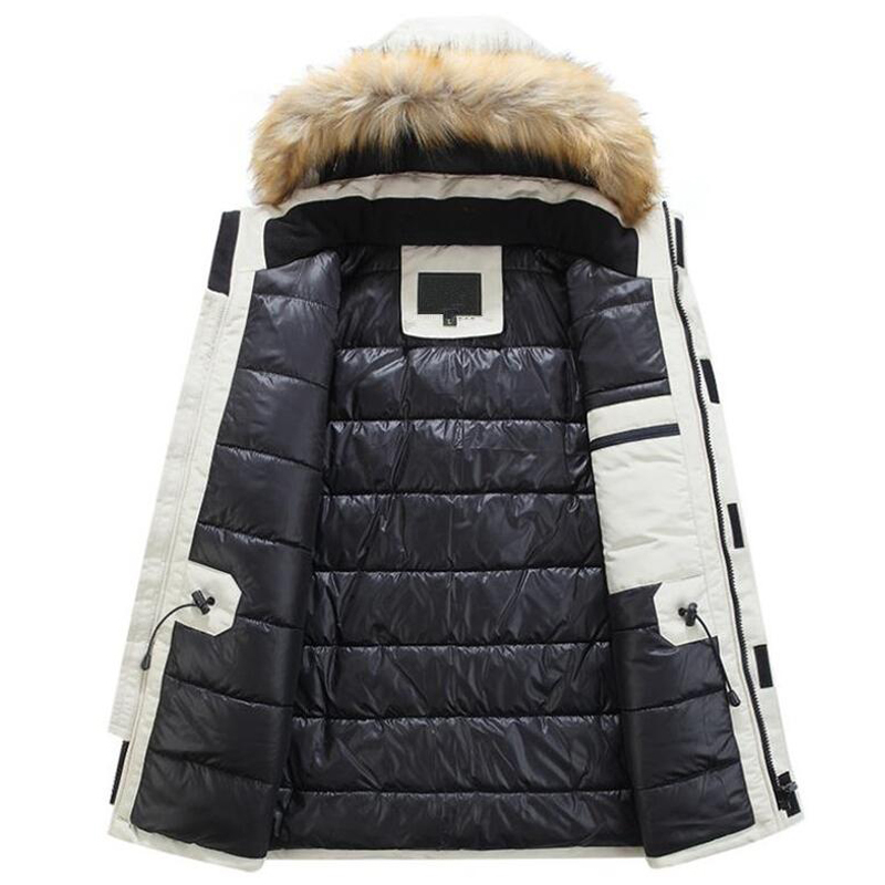 Winter Jackets Men Fur Warm Thick Cotton Multipocket Hooded Parkas Mens Casual Fashion Warm Coats Plus Size 5XL 6XL Overcoat 201217