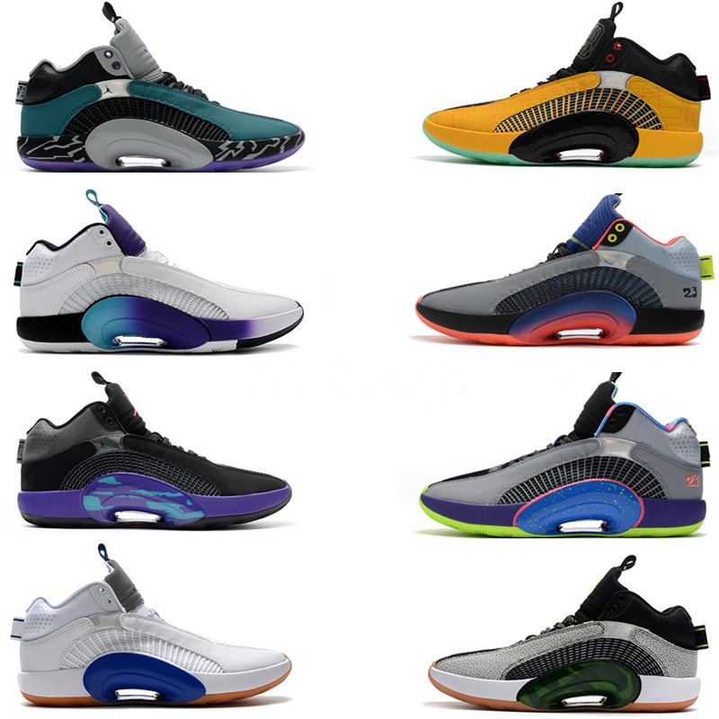 Mens 35s Jumpman Basketball shoes 35 trainers tennis sneakers Black White red grey Pink sports, B-bwrown
Mens 35s Jumpman Basketball shoes 35 trainers tennis sneakers Black White red grey Pink sports, B-bwrown