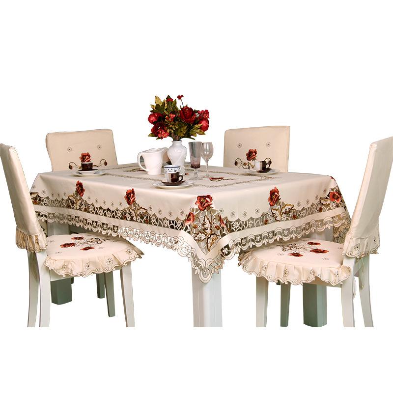 Table Cloth Round Oval Embroidered Tablecloth With Hollow Lace Coffee Cover Square Furniture Dustproof Wedding Living Room Decor
Table Cloth Round Oval Embroidered Tablecloth With Hollow Lace Coffee Cover Square Furniture Dustproof Wedding Living Room Decor