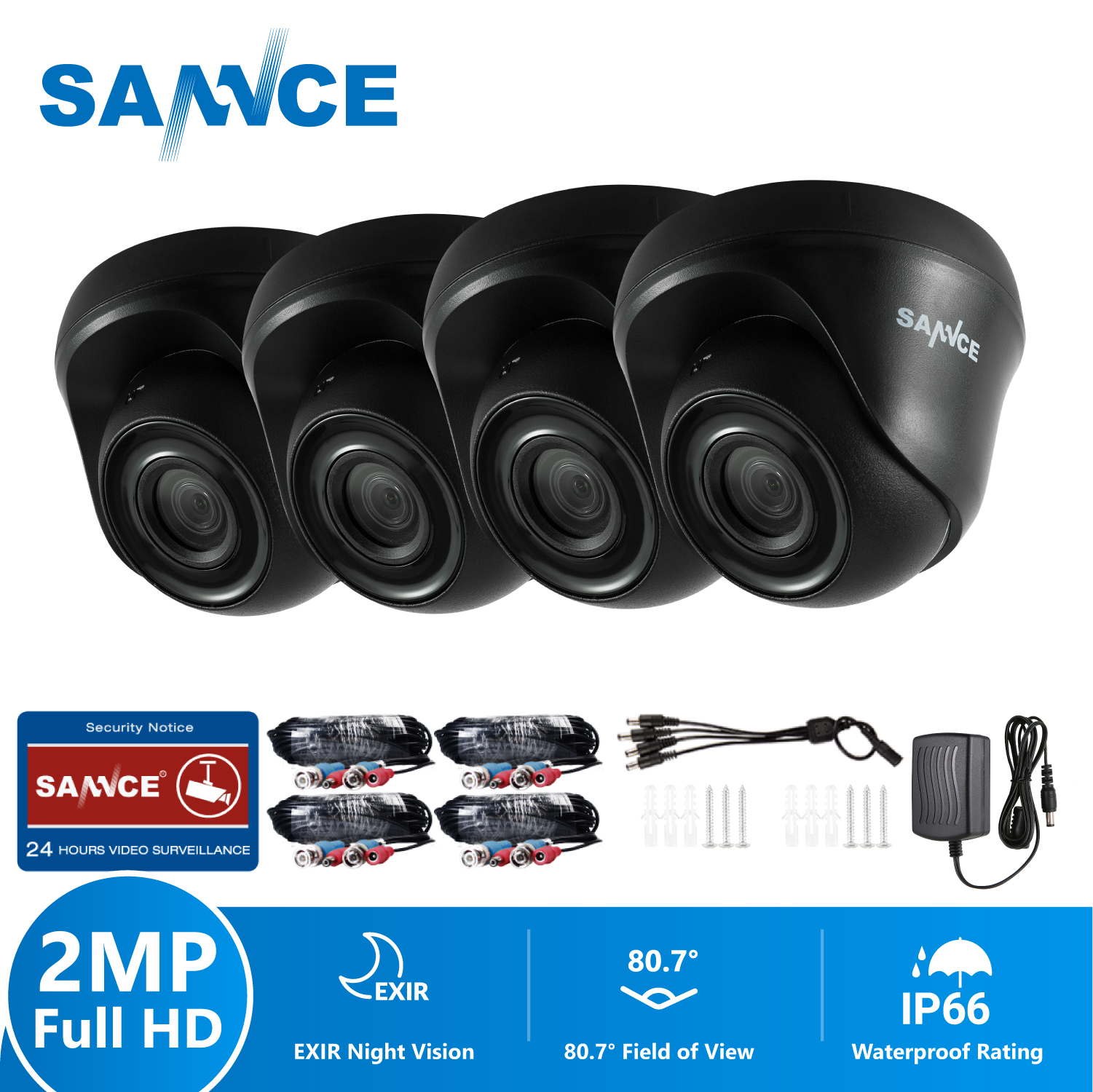 4PCS 1080P HD TV1 Security Dome Camera Smart IR Night Vision CCTV Surveillance Camera Indoor Outdoor Weatherproof Camera
4PCS 1080P HD TV1 Security Dome Camera Smart IR Night Vision CCTV Surveillance Camera Indoor Outdoor Weatherproof Camera