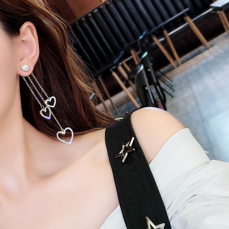 Dangle & Chandelier Korean Bow-knot Inlay Rhinestone Asymmetry Multilayer Heart Pendant Earrings Women Long Tassel Fashion Jewelry1
Dangle & Chandelier Korean Bow-knot Inlay Rhinestone Asymmetry Multilayer Heart Pendant Earrings Women Long Tassel Fashion Jewelry1