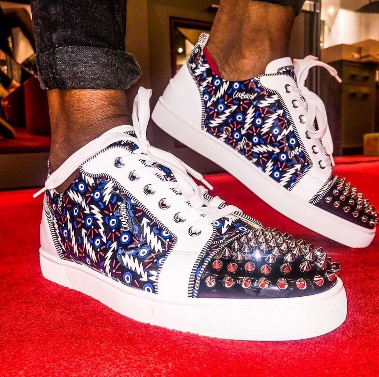 2020 Low Top Spikes Junior Sneakers Flat,Elegant Men's Red Bottom Shoes T-quality Couple Women Outdoor Red Sole Sports Party Wedding EU35-47, Colour2
2020 Low Top Spikes Junior Sneakers Flat,Elegant Men's Red Bottom Shoes T-quality Couple Women Outdoor Red Sole Sports Party Wedding EU35-47, Colour2