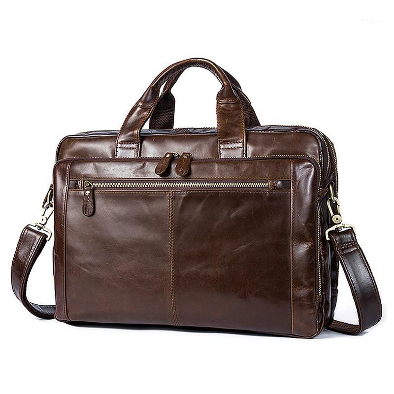 Messenger Bag Men 100% Genuine leather shoulder bags man Business male briefcases bag for laptop documents handbags1, Coffee
Messenger Bag Men 100% Genuine leather shoulder bags man Business male briefcases bag for laptop documents handbags1, Coffee