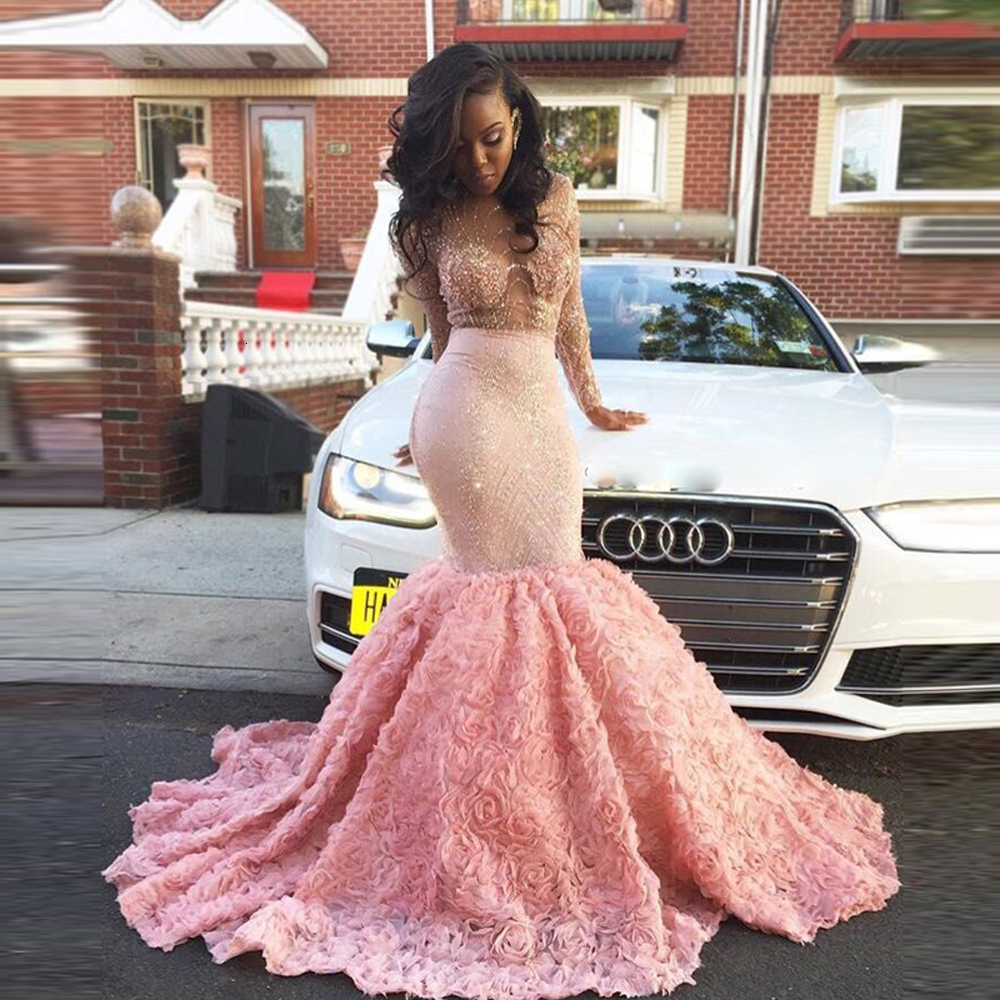 2021 New African Luxury Soiree Robot Mermaid Prom Sexy Sheer Frilly Crystal Lace Pink Party Dress at Night TZJU
2021 New African Luxury Soiree Robot Mermaid Prom Sexy Sheer Frilly Crystal Lace Pink Party Dress at Night TZJU
