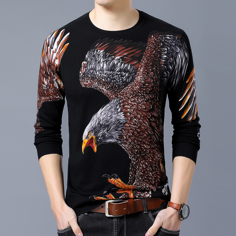 2020 Gold Eagle Luxo Print Pullver Erkek Kazak Fashion Club Party Men's Clothes Trui Heren Nightgown 6pzr, Yellow
2020 Gold Eagle Luxo Print Pullver Erkek Kazak Fashion Club Party Men's Clothes Trui Heren Nightgown 6pzr, Yellow