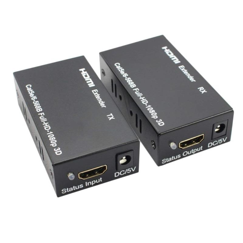 Extender Max-50m 1080P-HD RJ45 to Cat6 Sender and Receiver Support 1080i For PC/TV/Camera No Signale loss Plug&Play
Extender Max-50m 1080P-HD RJ45 to Cat6 Sender and Receiver Support 1080i For PC/TV/Camera No Signale loss Plug&Play