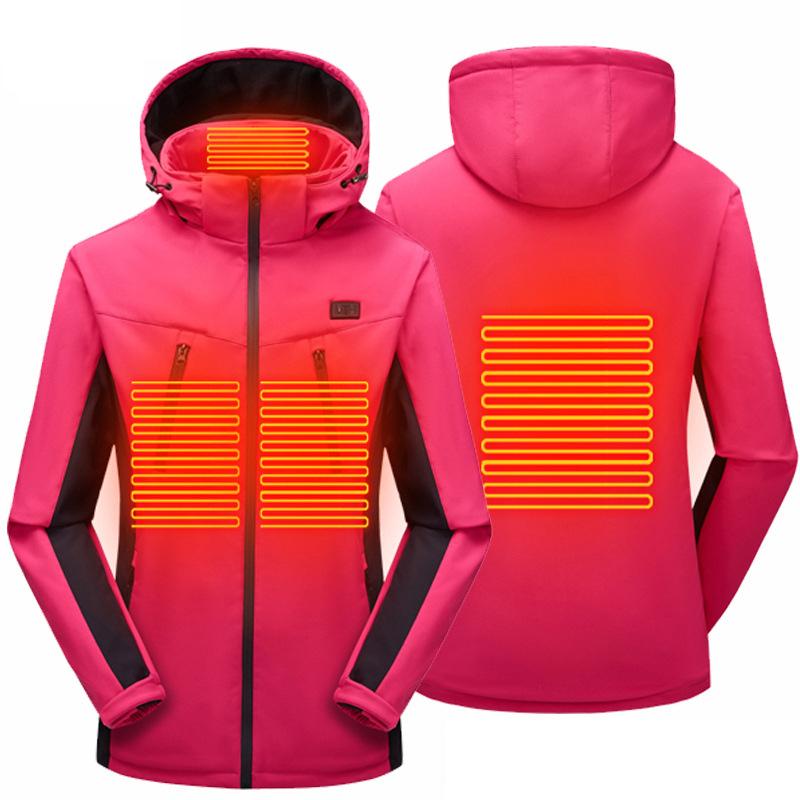 PARATAGO Outdoor Winter Electric Heating Jacket USB Charge Women Heated Jackets Heat Skiing Hiking Clothes Dropshipping P9152W, Women black
PARATAGO Outdoor Winter Electric Heating Jacket USB Charge Women Heated Jackets Heat Skiing Hiking Clothes Dropshipping P9152W, Women black