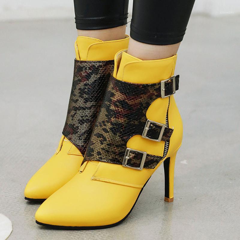 Hot Sale Leopard Print Autumn Pointed Boots Women Personality PU Leather Woman Stiletto Shoes Winter Large Size 35-431, Black
Hot Sale Leopard Print Autumn Pointed Boots Women Personality PU Leather Woman Stiletto Shoes Winter Large Size 35-431, Black