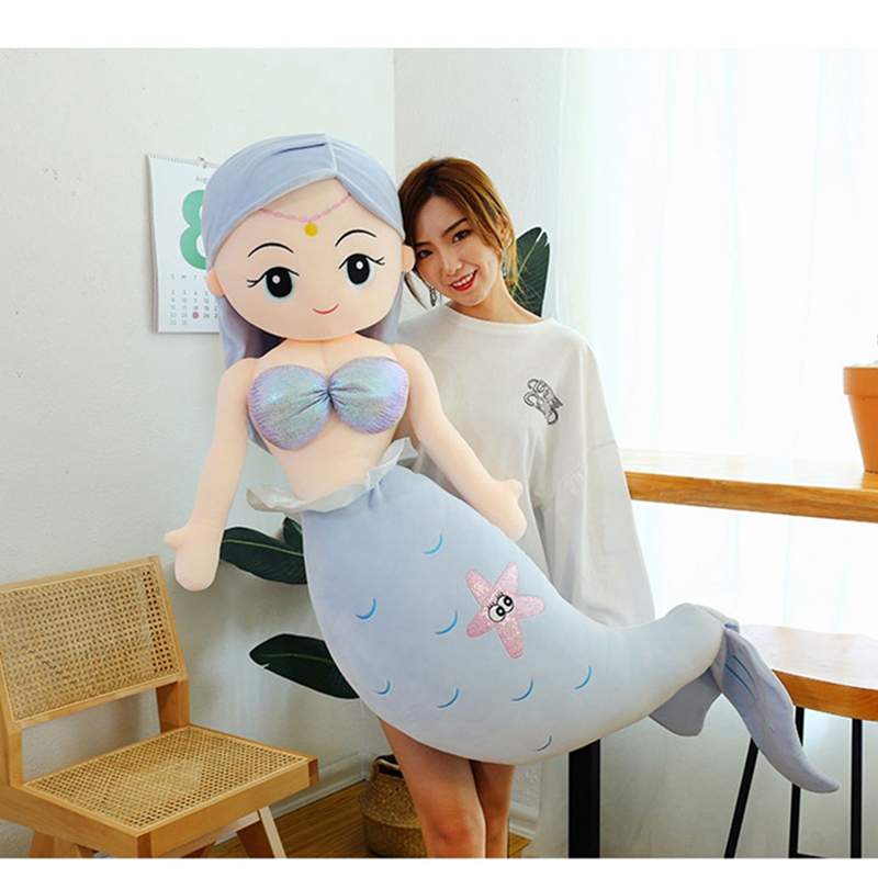 kawaii cartoon Starfish Mermaid plush pillow giant cute soft princess mermaid plush toy girl child sleeping companion doll gift 57inch 145cm, Purple
kawaii cartoon Starfish Mermaid plush pillow giant cute soft princess mermaid plush toy girl child sleeping companion doll gift 57inch 145cm, Purple