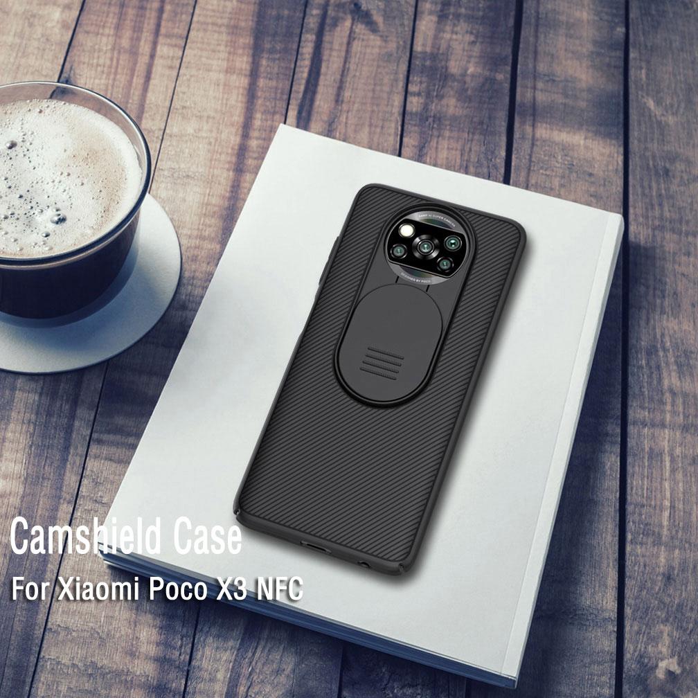 For Xiaomi Poco X3 NFC Nillkin Camshield Camera Protection Phone Case Lens Protective Case For Xiaomi Poco X3 NFC, Black
For Xiaomi Poco X3 NFC Nillkin Camshield Camera Protection Phone Case Lens Protective Case For Xiaomi Poco X3 NFC, Black