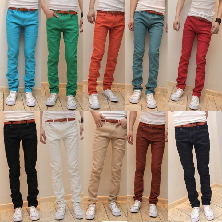 Free shipping, new Fashion candy color men's jeans pants male slim skinny pants male tight jeans elastic trousers, 10 color1, Orange
Free shipping, new Fashion candy color men's jeans pants male slim skinny pants male tight jeans elastic trousers, 10 color1, Orange