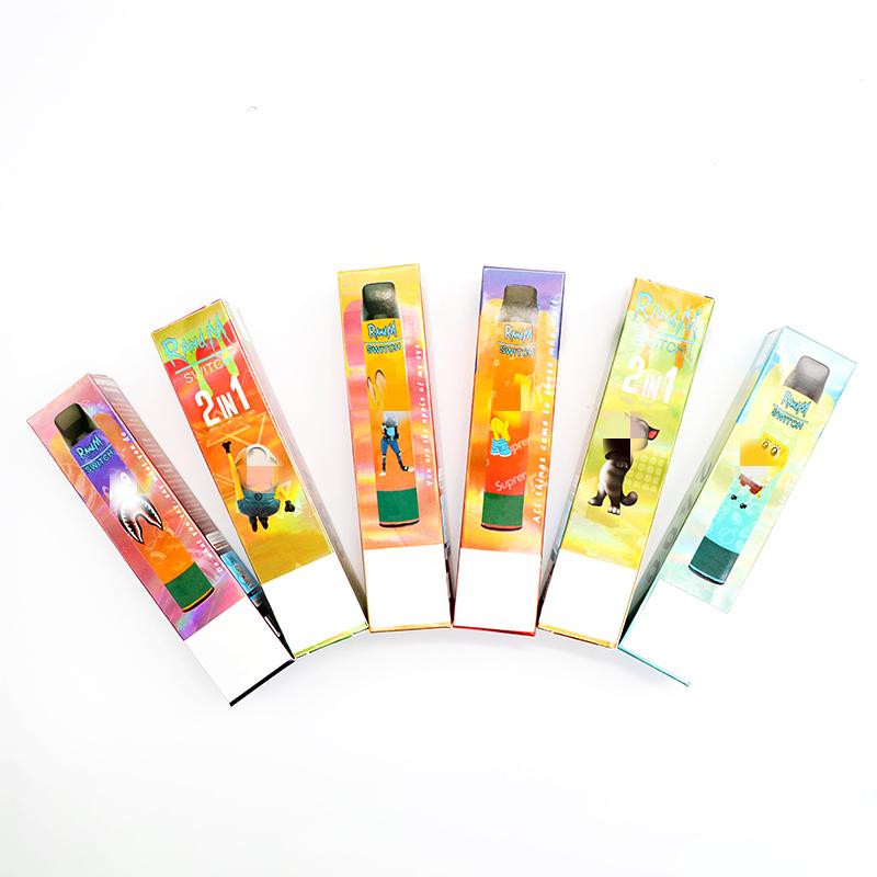 Popular Cartoon Design Randm Switch 2 in 1 1100mah Battery R And M and R&M Dazzle with Verified Code Randm Max
Popular Cartoon Design Randm Switch 2 in 1 1100mah Battery R And M and R&M Dazzle with Verified Code Randm Max
