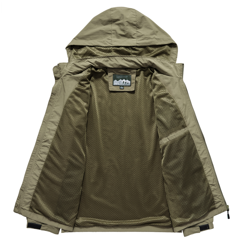 Jacket Men Spring Autumn Casual Loose Mens Jacket Sportswear Outdoors Breathable Coat Men's Jackets Coats Plus Size 5XL 6XL 7XL 201127