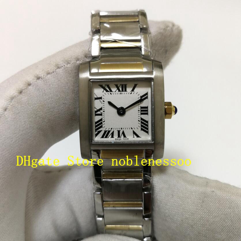 2 Color Ladies 25 x 20 W51007Q4 Women's 18kt Gold Two-Tone Stainless Steel Watch W50012S3 Quartz Movement Lady Women Watches, Box
2 Color Ladies 25 x 20 W51007Q4 Women's 18kt Gold Two-Tone Stainless Steel Watch W50012S3 Quartz Movement Lady Women Watches, Box
