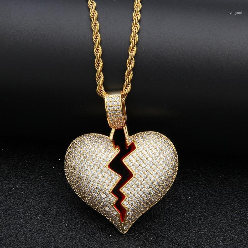 Chains Hip Hop Jewelry Pendant Necklace Neutral Metal Popcorn Chain Stainless Steel Heart-shaped Men And Women Large1
Chains Hip Hop Jewelry Pendant Necklace Neutral Metal Popcorn Chain Stainless Steel Heart-shaped Men And Women Large1