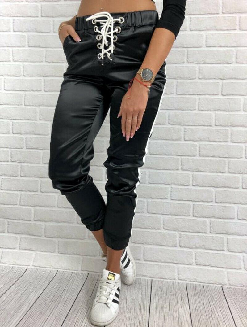 Womens Ladies Joggers Tracksuit Bottoms Trousers Slacks Gym Jogging Sweat Pants Jogger Pants Drawstring Elastic Waist Trousers, Black
Womens Ladies Joggers Tracksuit Bottoms Trousers Slacks Gym Jogging Sweat Pants Jogger Pants Drawstring Elastic Waist Trousers, Black