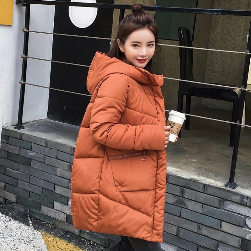 Parkas New Winter Jacket Women Coats Hooded Jaqueta Feminina Female Parka Thick Cotton Padded Lining Winter Coat Women 201019