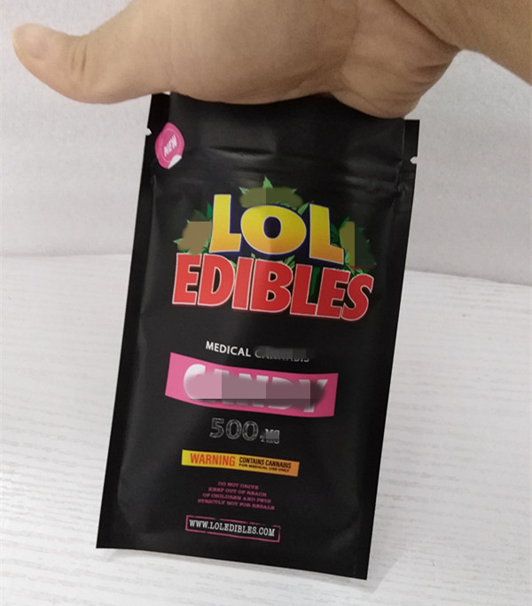 vape Medibles gummy bag LoL Edibles packaging bag HASHTAG HONEY Zipper resealable plastic Bags Connected Package DHL от DHgate WW