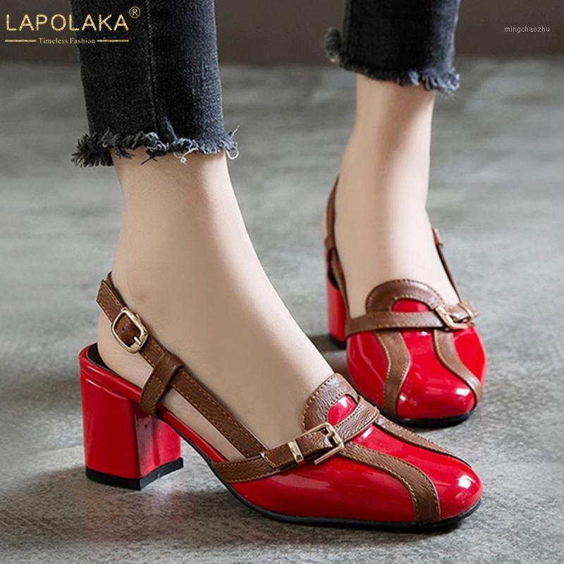 LAPOLAKA Fashion Big Size 30-52 Buckle Shoes Woman Sandals Female INS Sandals Woman Shoes Footwear1, Red
LAPOLAKA Fashion Big Size 30-52 Buckle Shoes Woman Sandals Female INS Sandals Woman Shoes Footwear1, Red
