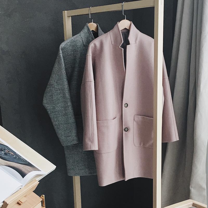 Autumn Winter Men' Loose Casual Overcoat Single Breasted Solid Turn-down Collar Warm Outwear B1, Black
Autumn Winter Men' Loose Casual Overcoat Single Breasted Solid Turn-down Collar Warm Outwear B1, Black