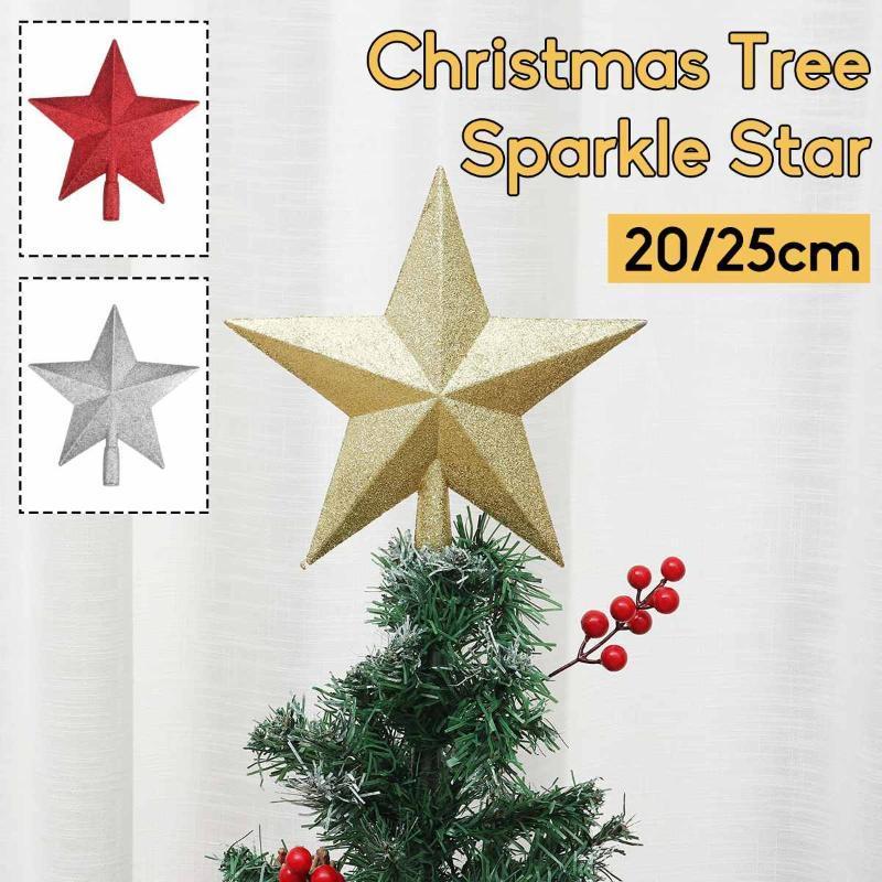 20/25cm Christmas Tree Top Sparkle Star Glittering Hanging Christmas Tree Topper Decoration Ornaments Home Decor1
20/25cm Christmas Tree Top Sparkle Star Glittering Hanging Christmas Tree Topper Decoration Ornaments Home Decor1
