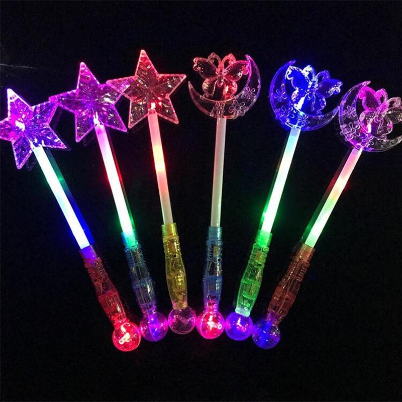 Moon Star Butterfly LED Flashing Sticks Fairy Light Magic Wand Sticks Birthday Glow Party birthdayChristmas Halloween Xmas
Moon Star Butterfly LED Flashing Sticks Fairy Light Magic Wand Sticks Birthday Glow Party birthdayChristmas Halloween Xmas