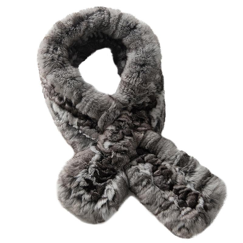 Fur collar black velvet chestnut fur scarf Chinchilla scarf winter new style versatile easy for matching
Fur collar black velvet chestnut fur scarf Chinchilla scarf winter new style versatile easy for matching