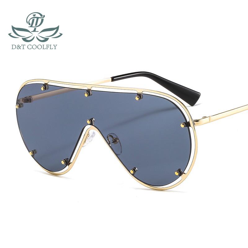 D&T 2021 New Fashion Goggle Sunglasses Women Men Alloy Frame Color Gradient Lens Luxury Oval Brand Designer Decorative Rivet
D&T 2021 New Fashion Goggle Sunglasses Women Men Alloy Frame Color Gradient Lens Luxury Oval Brand Designer Decorative Rivet