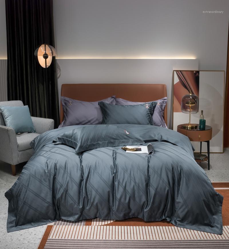 1000TC Egyptian Cotton Bedlinen Gray Jacquard Duvet Cover Pillowcase Flat Sheet Queen King Size 4pcs1
1000TC Egyptian Cotton Bedlinen Gray Jacquard Duvet Cover Pillowcase Flat Sheet Queen King Size 4pcs1