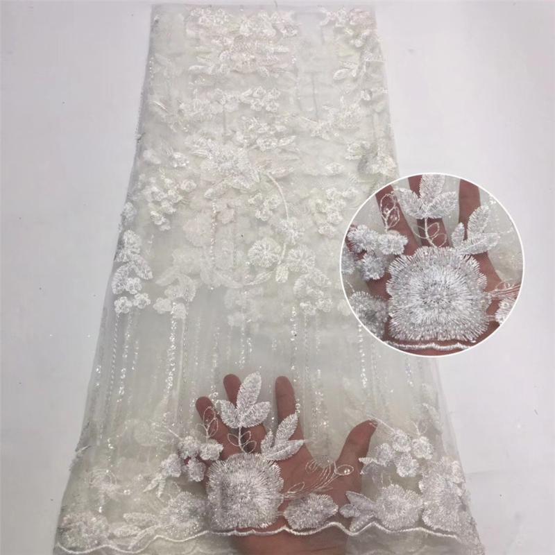 African lace fabric 2020 high quality lace French tulle fabric and sequin Nigeria ZX3685
African lace fabric 2020 high quality lace French tulle fabric and sequin Nigeria ZX3685