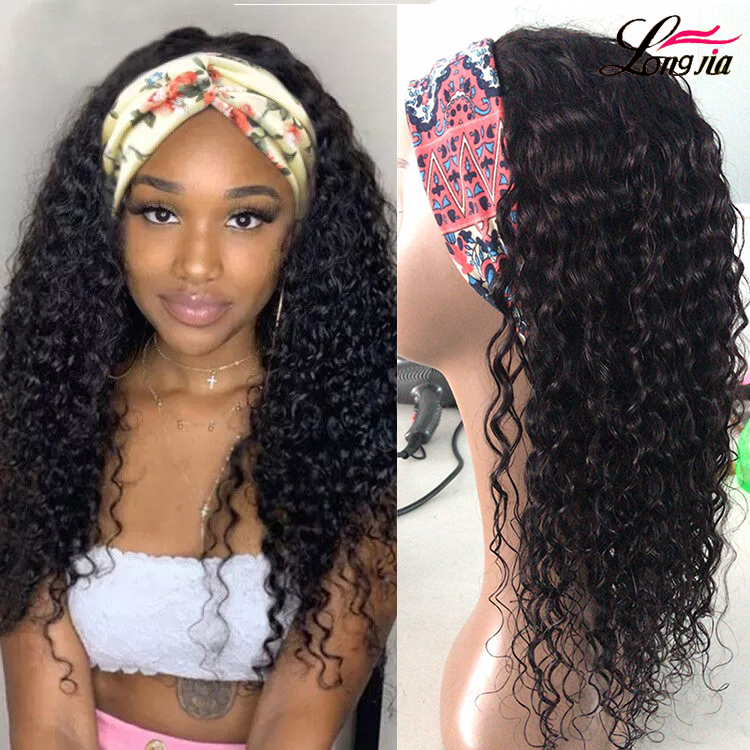 8A Headband wigs Brazilian water wave hair wigs 150% density nature color brazilian curly human hair wigs, Natural color
8A Headband wigs Brazilian water wave hair wigs 150% density nature color brazilian curly human hair wigs, Natural color