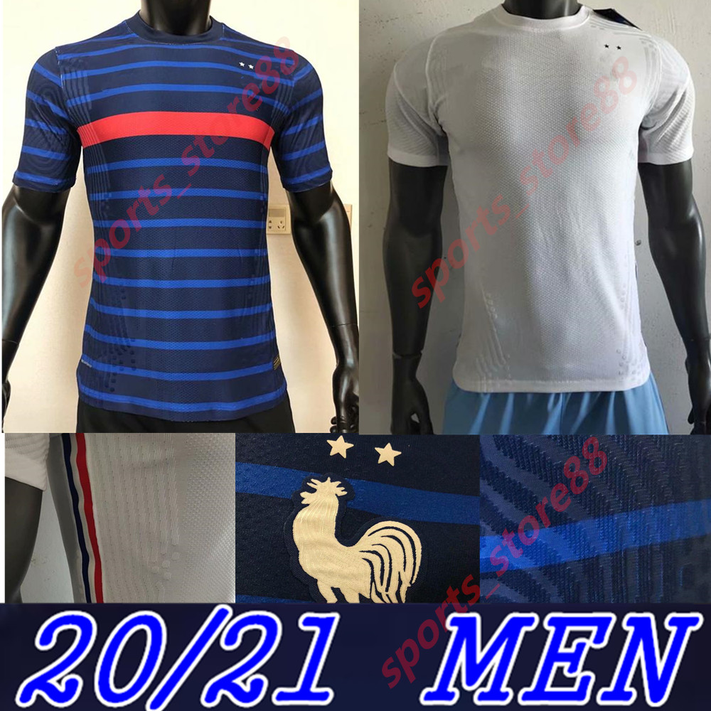 Player version France 2020 2021 GRIEZMANN MBAPPE maillot de foot France soccer jersey KANTE POGBA FEKIR PAVARD football shirt 20 21 ZIDANE
Player version France 2020 2021 GRIEZMANN MBAPPE maillot de foot France soccer jersey KANTE POGBA FEKIR PAVARD football shirt 20 21 ZIDANE
