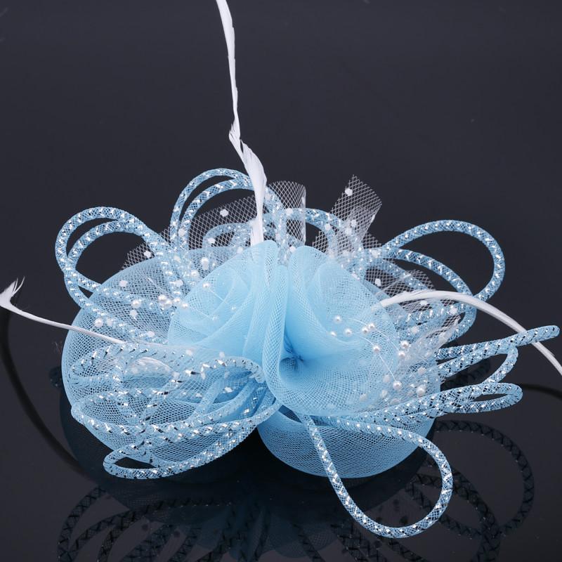 17 colors Fascinator with Feathers and Veiling ladies day Wedding Bridal Party Wedding Brides Hair accessories bride headdress
17 colors Fascinator with Feathers and Veiling ladies day Wedding Bridal Party Wedding Brides Hair accessories bride headdress