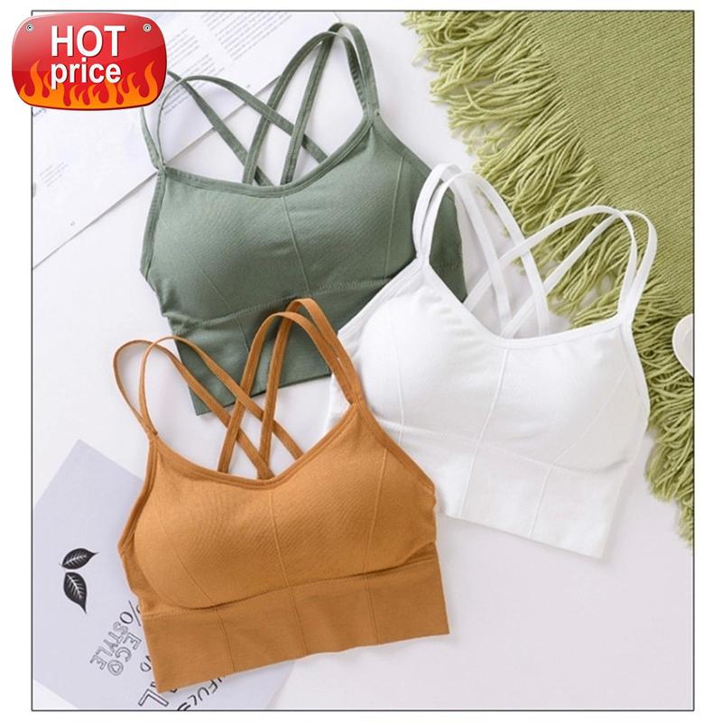 Sports Top Vest Tops Women Beauty Back Padded Shock-Proof Sports Bra Gathering High-Intensity Yoga Bra Cotton Underwear Fitness #II2b, White
Sports Top Vest Tops Women Beauty Back Padded Shock-Proof Sports Bra Gathering High-Intensity Yoga Bra Cotton Underwear Fitness #II2b, White