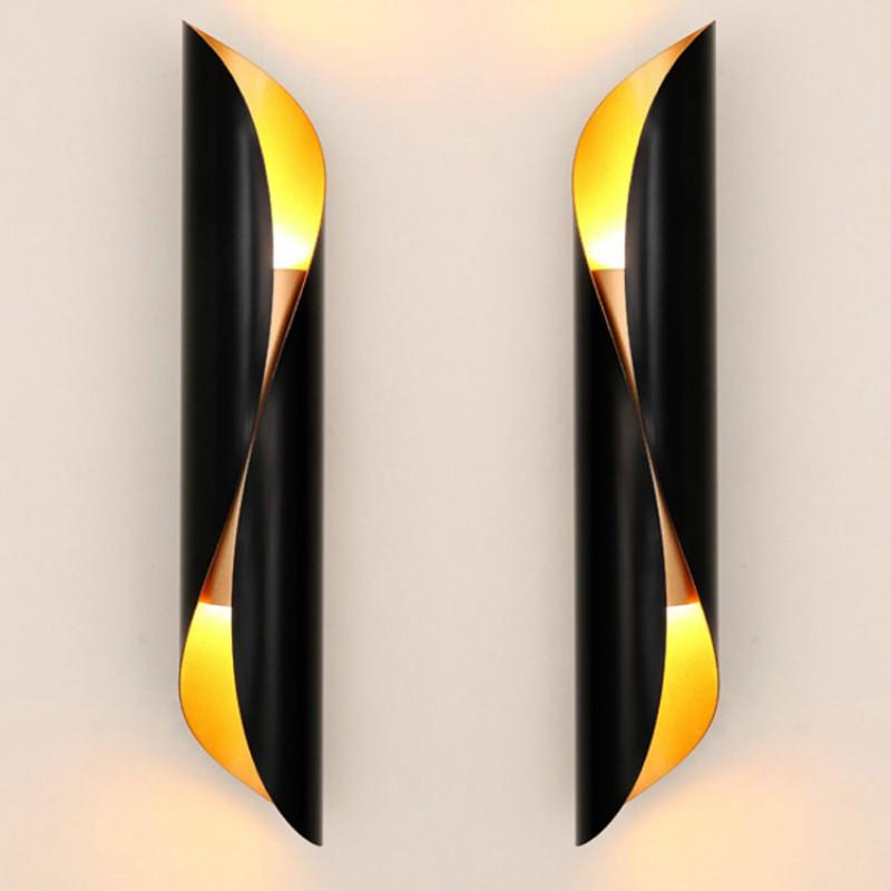 Modern Aluminum tube wall light G9 Light fixtures gold black Nordic restaurant living room corridor balcony wall lamp WJ10
Modern Aluminum tube wall light G9 Light fixtures gold black Nordic restaurant living room corridor balcony wall lamp WJ10