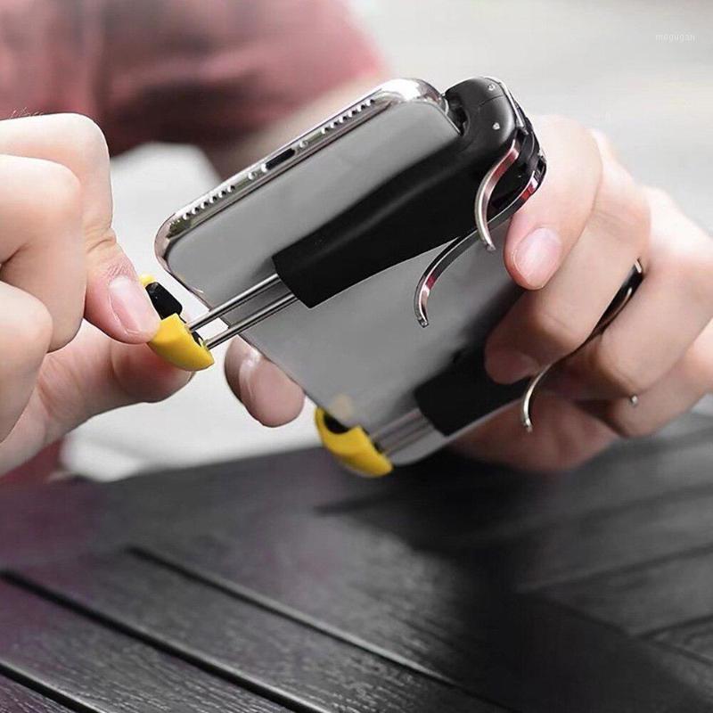 Game Controller Smart Phone Gaming Trigger for PUBG Gamepad Shooter Joystick Fire Button for Android Game Pad1
Game Controller Smart Phone Gaming Trigger for PUBG Gamepad Shooter Joystick Fire Button for Android Game Pad1